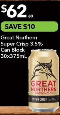 Ritchies Great Northern Super Crisp 3.5% Can Block offer