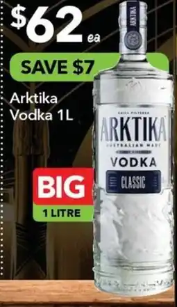 Ritchies Arktika vodka offer