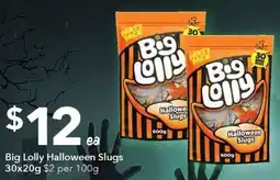 Ritchies Big Lolly Halloween Slugs offer