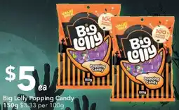 Ritchies Big lolly popping candy offer