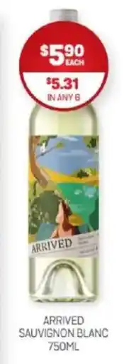 Harry Brown Arrived sauvignon blanc offer