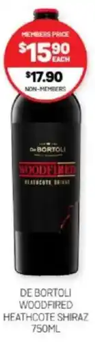Harry Brown De bortoli woodfired heathcote shiraz offer