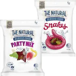 Coles The Natural Confectionery Co. 130g-230g offer
