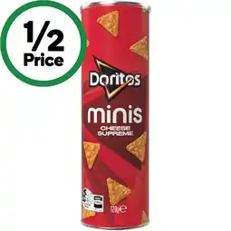 Woolworths Doritos, Cheetos, Grainwaves or Twisties Minis Canisters 90-150g offer