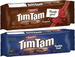 Coles Arnott's Tim Tam Biscuits 165g-200g offer
