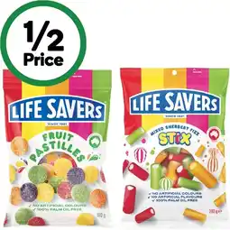 Woolworths Life Savers 150-205g offer