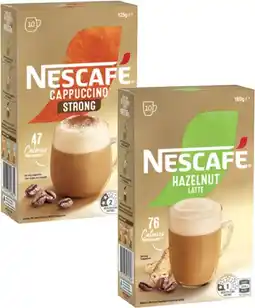 Coles Nescafé Coffee Sachets 8 Pack-10 Pack offer