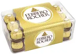 Coles Ferrero Rocher Gift Box 30 Pack 375g offer
