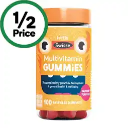 Woolworths Little Swisse Multivitamin Gummies Pk 100 offer