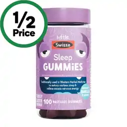 Woolworths Little Swisse Sleep Gummies Pk 100 offer