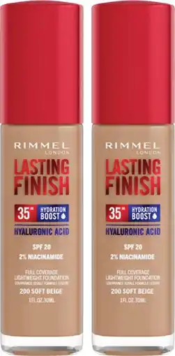 Coles Rimmel Lasting Finish 35H Foundation 30mL offer