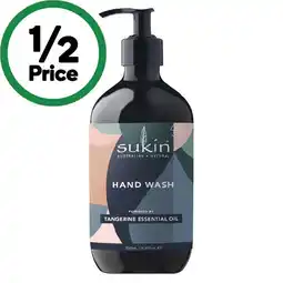 Woolworths Sukin Hand or Body Wash 500ml offer