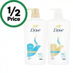 Woolworths Dove Shampoo or Conditioner 850ml offer