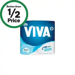 Woolworths Viva Paper Towel Pk 2 offer