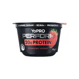 Woolworths YoPRO Perform Yoghurt Pots 175g β From the Fridge offer
