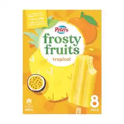 Woolworths Peters Frosty Fruits 420-600ml Pk 6-8 – From the Freezer offer