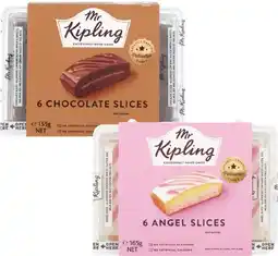 Coles Mr Kipling Cakes or Slices 150g-165g offer