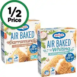 Woolworths Birds Eye Air Baked Fish 250-380g offer