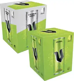 Coles V Energy Drink 4x250mL offer