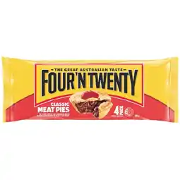 Woolworths Four’N Twenty Traditional Pies 700g Pk 4 offer