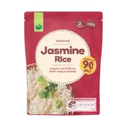 Woolworths Woolworths Microwave Rice 250g offer