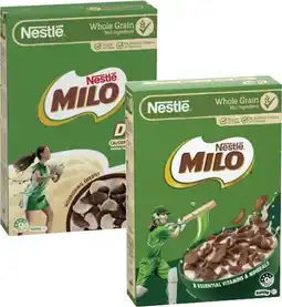 Coles Nestlé Milo Cereal 535g-620g offer