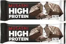 Coles Musashi High Protein Bar 90g offer