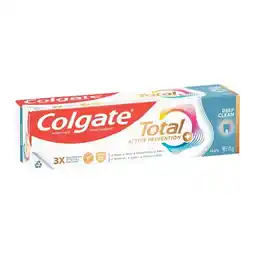 Woolworths Colgate Total Active Prevention Deep Clean Toothpaste 115g offer