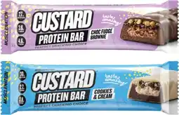 Coles Muscle Nation Custard Protein Bar 60g offer