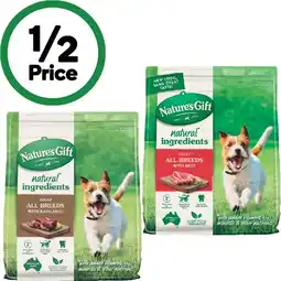 Woolworths Natureβs Gift Dry Dog Food 6 kg offer