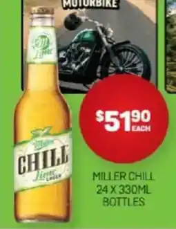 Harry Brown Miller chill bottles offer