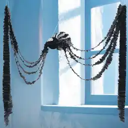 Woolworths Halloween Large Spider Hanging Decoration offer