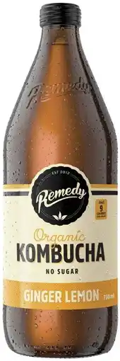 Coles Remedy Kombucha 750mL offer