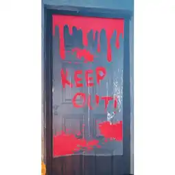 Woolworths Halloween Door Decoration offer