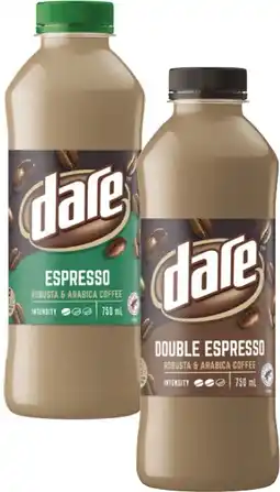Coles Dare Flavoured Milk 750mL offer