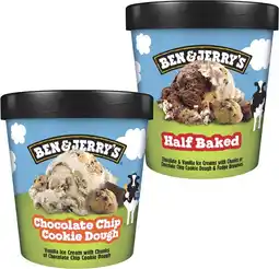 Coles Ben & Jerry's Ice Cream Tub 427mL-458mL offer