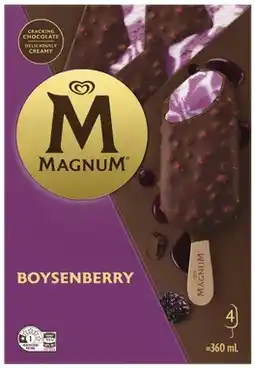 Coles Streets Magnum Sticks 4 Pack-6 Pack 360mL-428mL offer