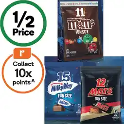Woolworths Mars Share Pack 132-192g offer