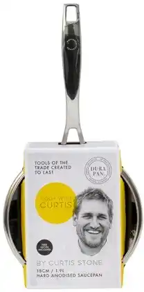 Coles Curtis Stone Saucepan 18cm offer