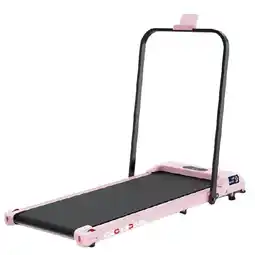 Woolworths BLACK LORD Electric Treadmill Walking Pad, Pink offer
