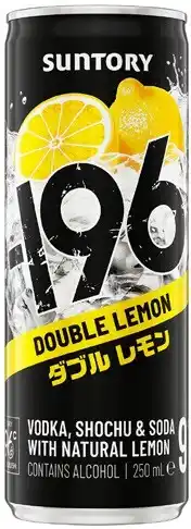 Coles NEW -196 Double Lemon 9% Cans 4x250mL offer