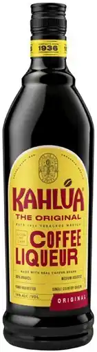 Coles Kahlua Coffee Liqueur 700mL offer