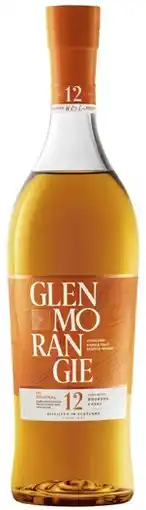 Coles Glenmorangie 12YO Single Malt Scotch Whisky 700mL offer