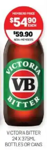 Harry Brown Victoria bitter bottles or cans offer