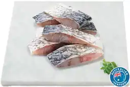 Coles Coles Australian Fresh Barramundi Portions Skin On offer
