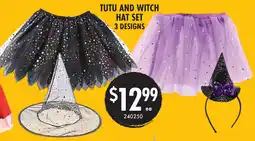 Red Dot Tutu and witch hat set 3 designs offer