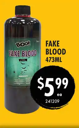 Red Dot Fake blood offer