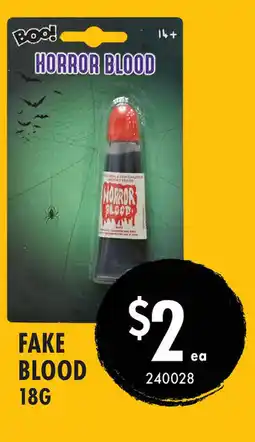 Red Dot Fake blood offer