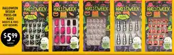 Red Dot Halloween design press-on nails adults & kids asst designs offer
