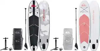 BCF Quiksilver Inflatable Stand-Up Paddle Boards offer